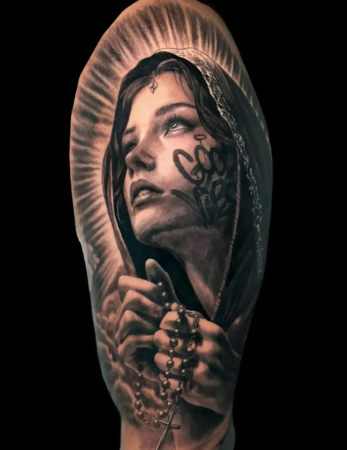 B&W tattoo by Atta