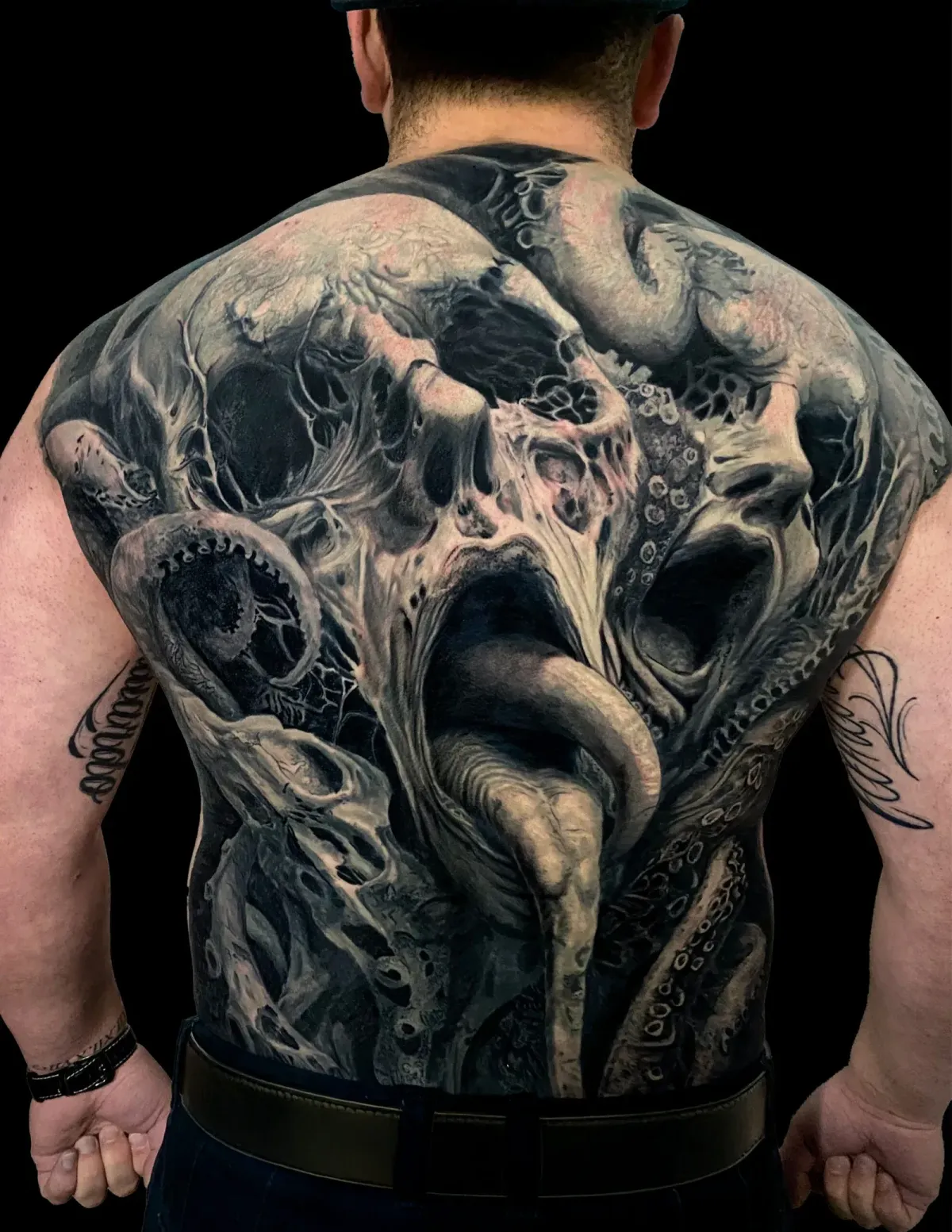 B&W tattoo by Atta