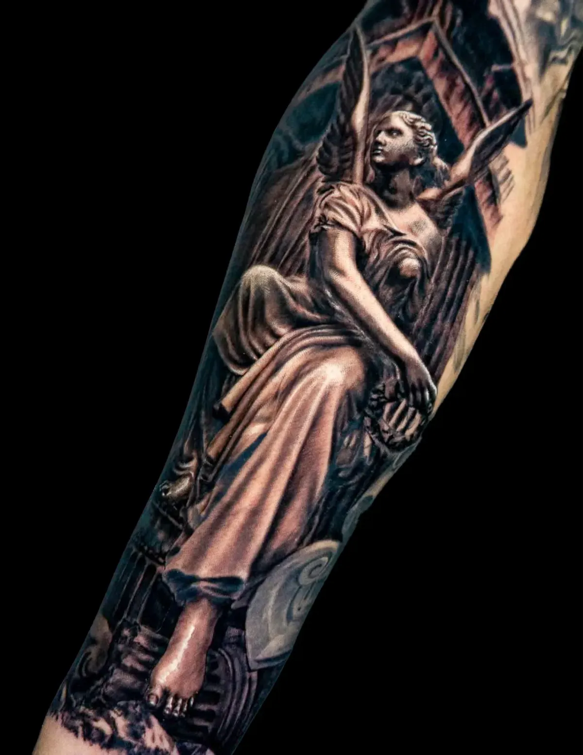 B&W tattoo by Atta