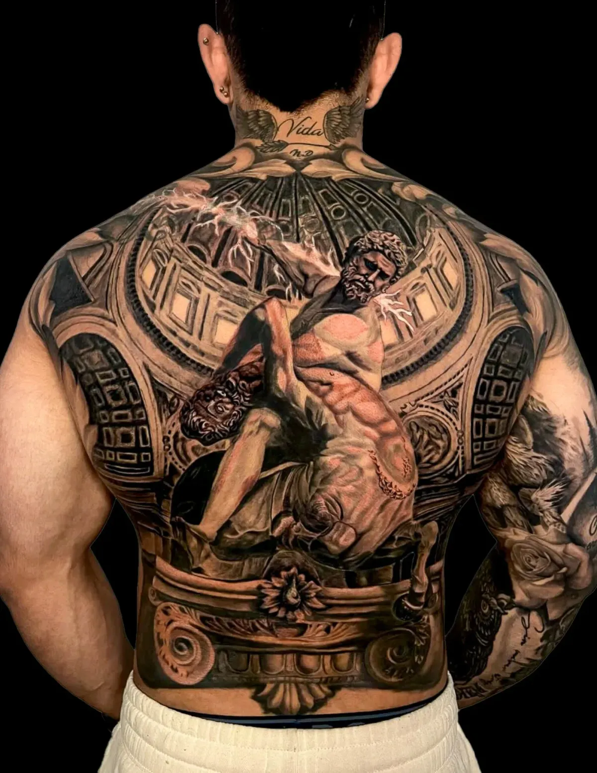 B&W tattoo by Atta
