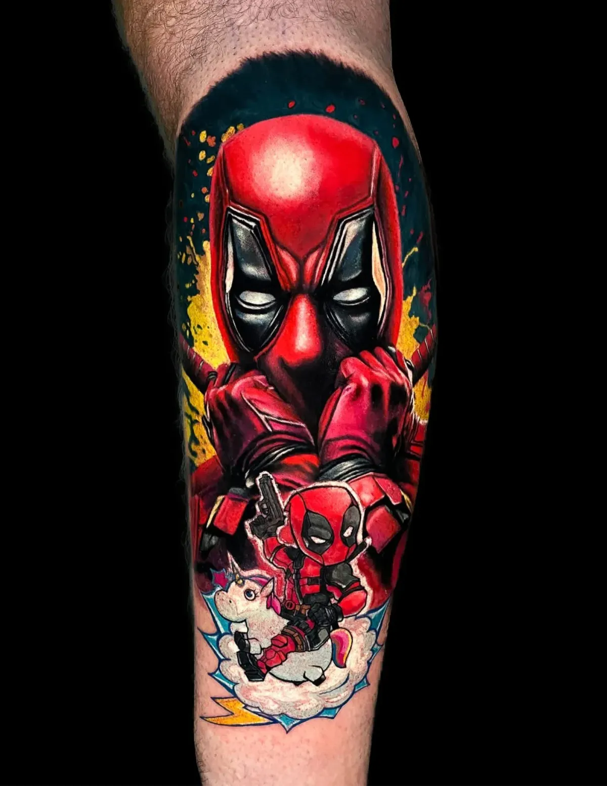 Color tattoo by Atta
